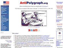 Tablet Screenshot of antipolygraph.org